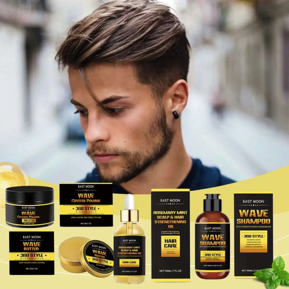 Men's Hair Care Shaping Wave Collection Set