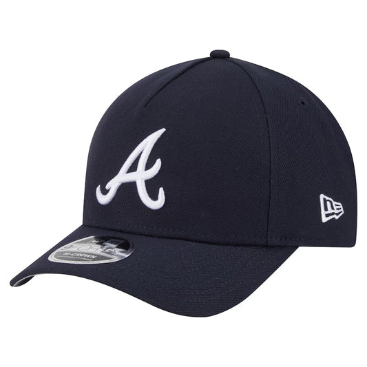 Atlanta Braves - 9Forty M-Crown Navy Adjustable Hat, New Era