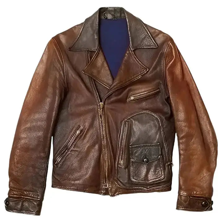 New Edition Leather Jacket-0