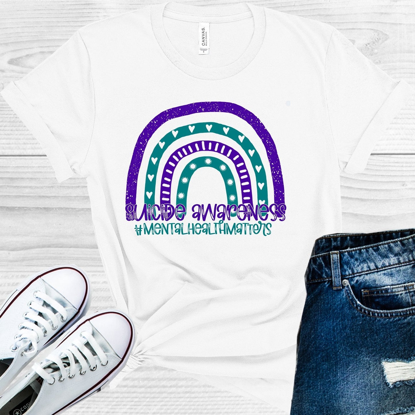 Suicide Awareness #mentalhealthmatters Graphic Tee