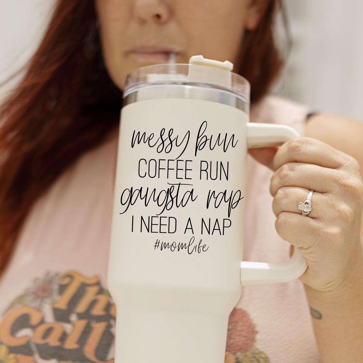 Messy Bun Mom life 40oz-3
