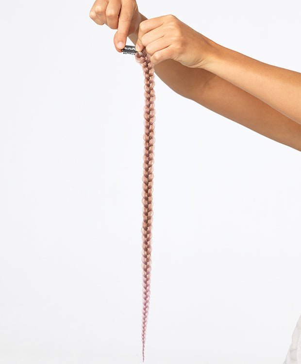 METALLIC BRAID EXTENSION BY Hairdo