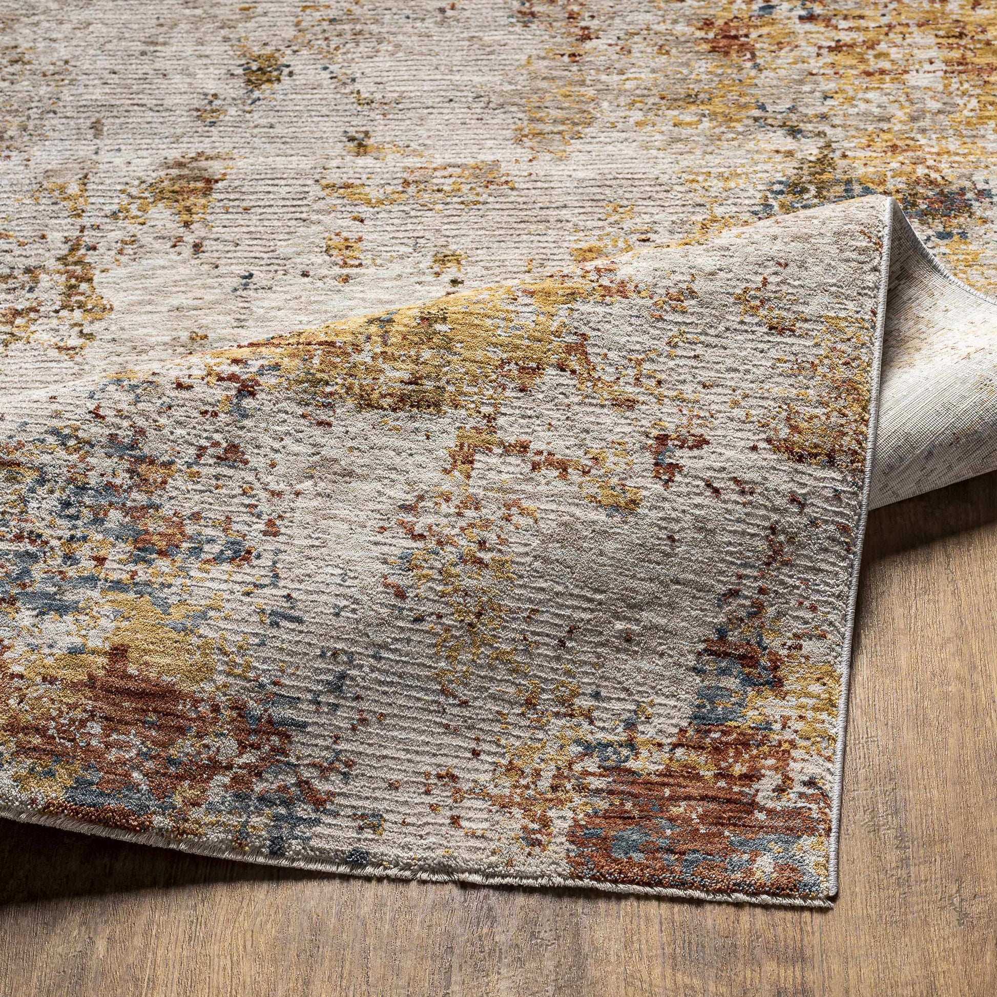 Middelburg Rock Pattern Luxe Area Rug-4