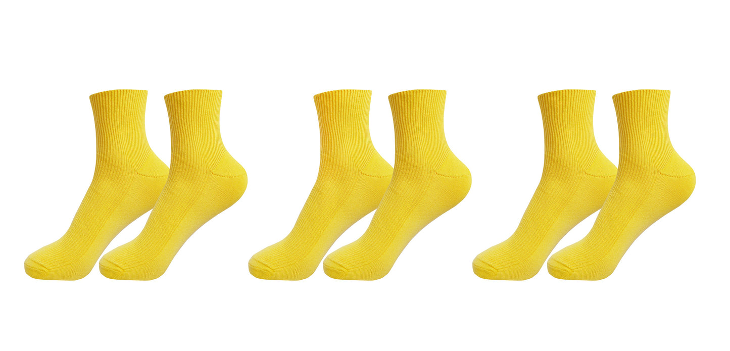 tittimitti® 100% Organic Combed Cotton Luxury Men's Socks. 3 Pairs. Made in Italy.