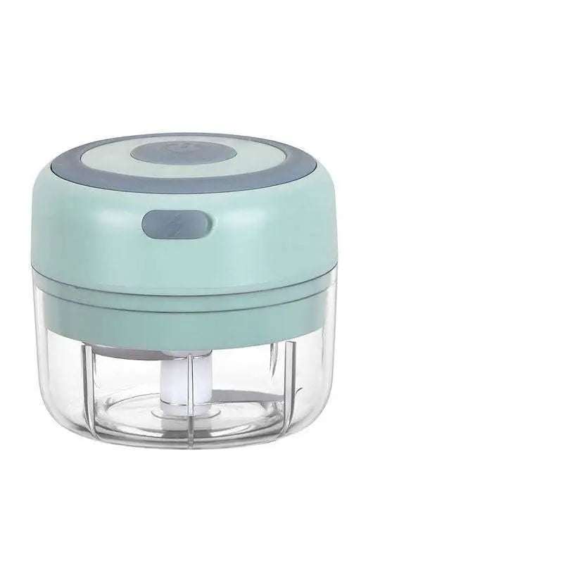 Mini Electric Garlic Chopper with Glass Bowl