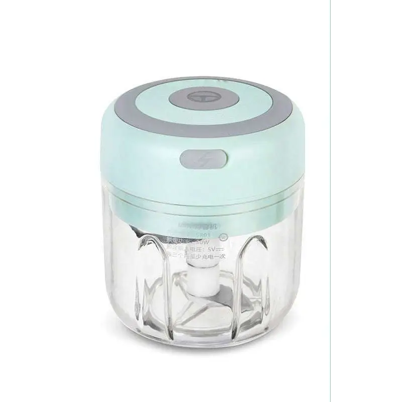 Mini Electric Garlic Chopper with Glass Bowl