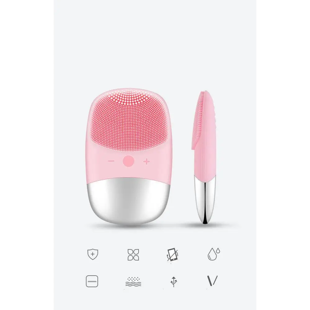 Mini Silicone Electric Facial Cleanser Brush