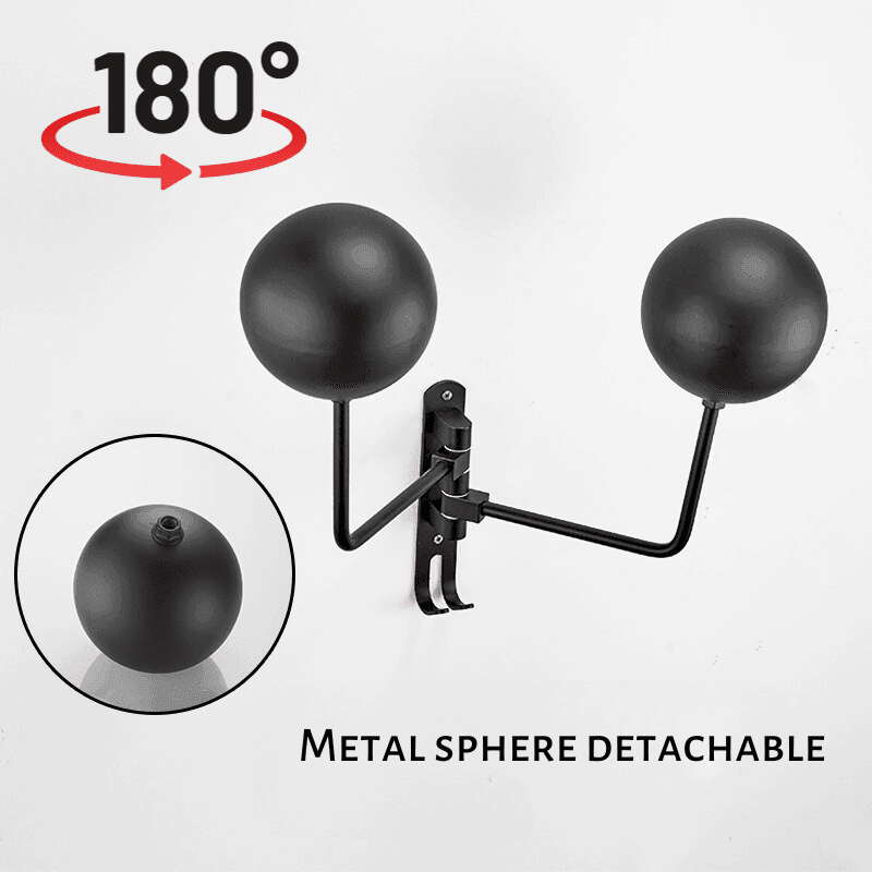 Minimalist Style Helmet Wall-mounted (No drill needed)Display Rack