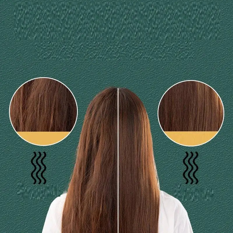 Mint Green Anion Hair Care Electric Straightener Comb
