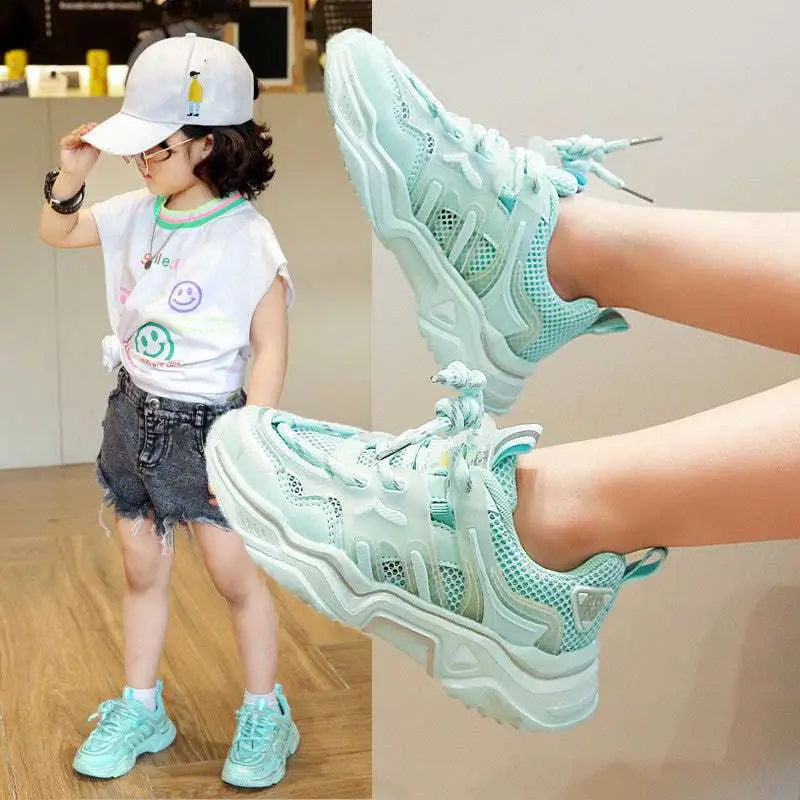 Mint Green Older Children’s Casual Sports Shoes
