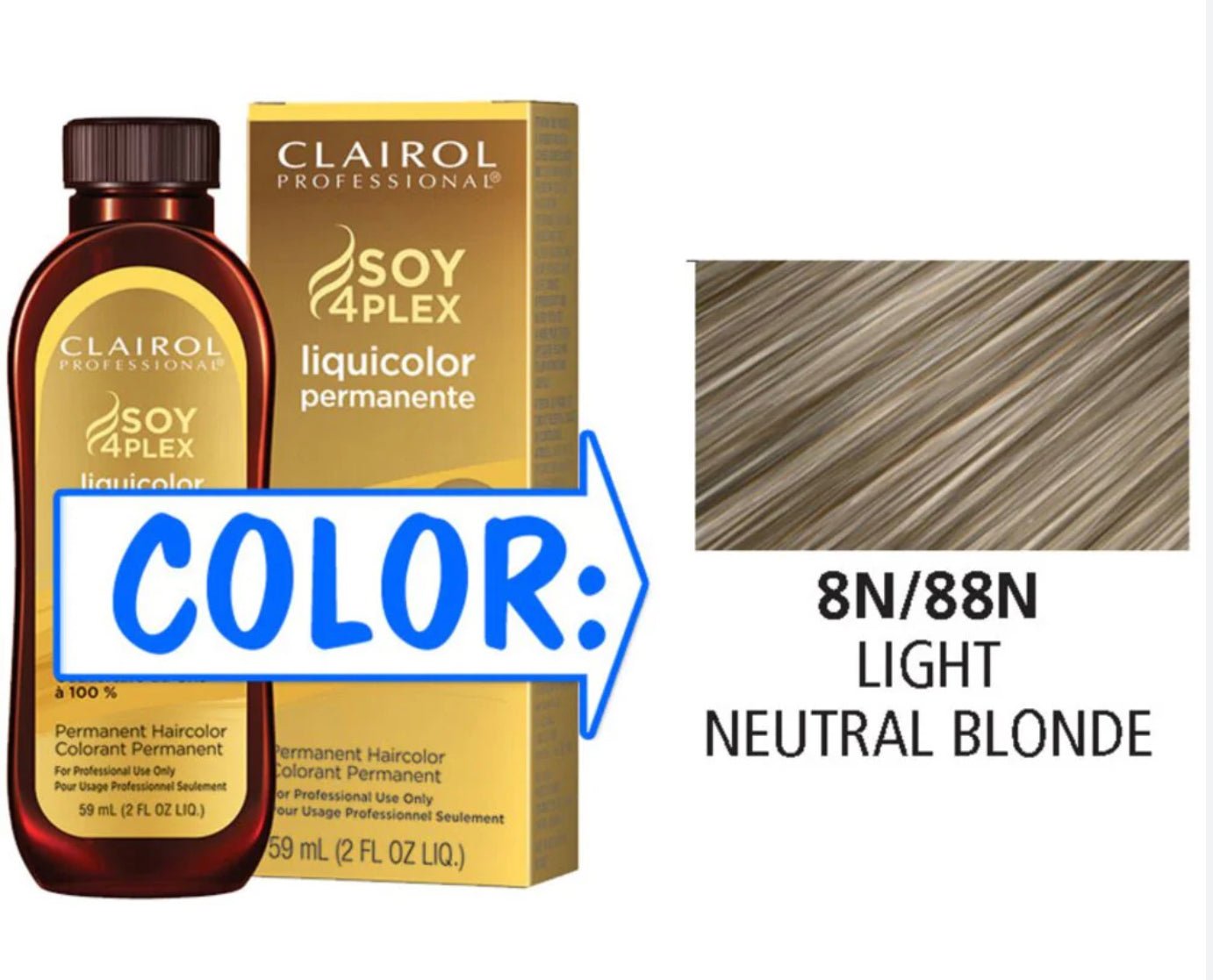 Miss Clairol 88N LT N Bld 2 oz