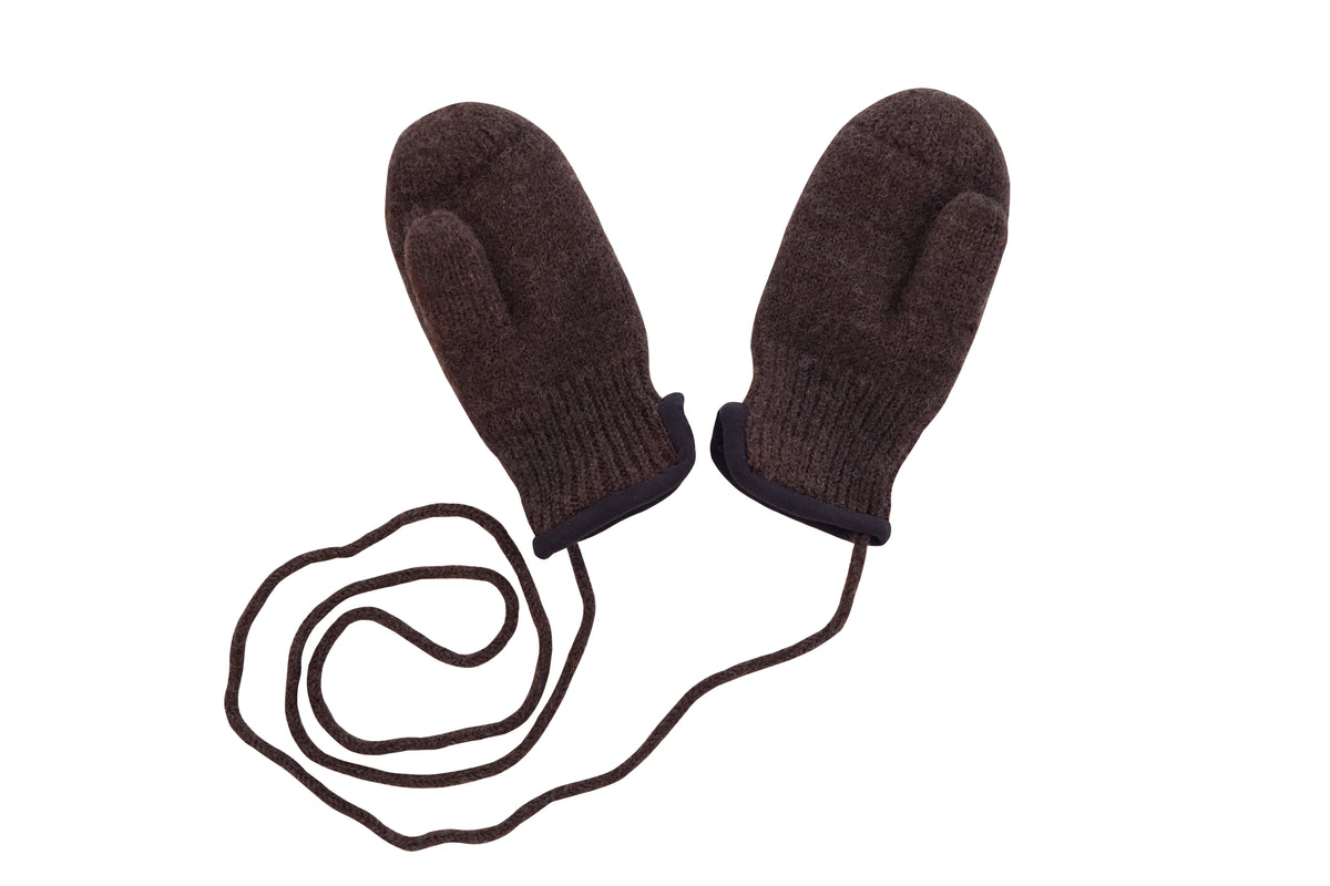 tittimitti® 100% Virgin Wool Baby Toddler Kids Thumbed Mittens OEKO-TEX Standard 100