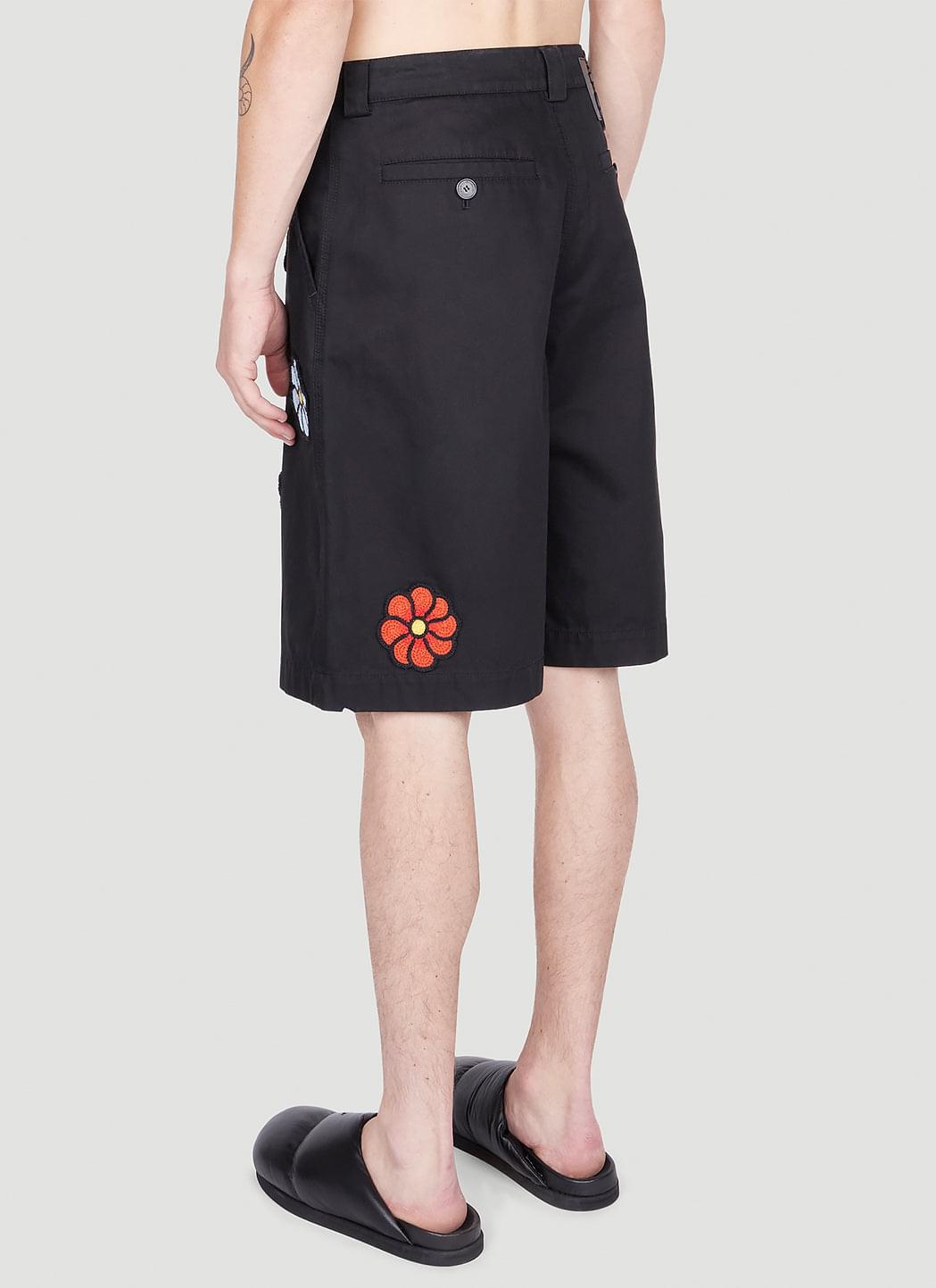 1 Moncler Jw Anderson Women Floral Bermuda Shorts