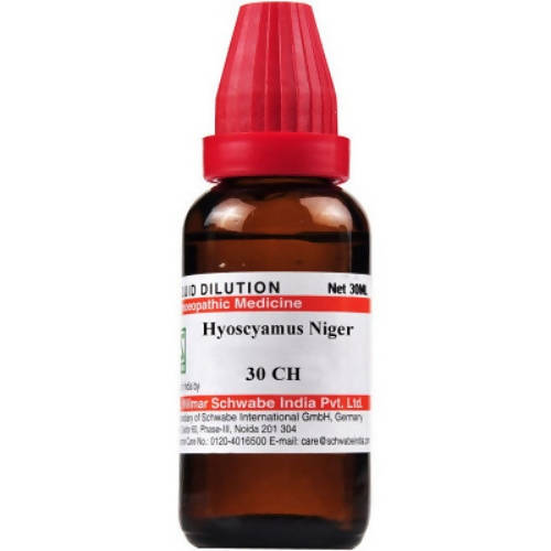 Dr. Willmar Schwabe India Hyoscyamus Niger Dilution