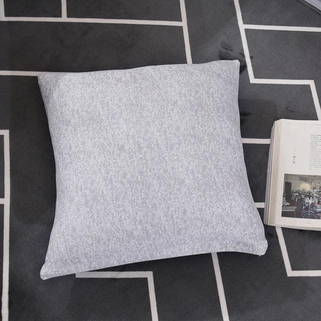 Modern Floral Pillow Cover Matching Sofa Pillowcases Decorative Cushion Covers For Couch Sofa Home Office Throw Pillow Covers Modern Pretty White Floral Hand Couch Sofa Decorative Pillow Cases Cushion Home Decor 2 pieces 45*45cm