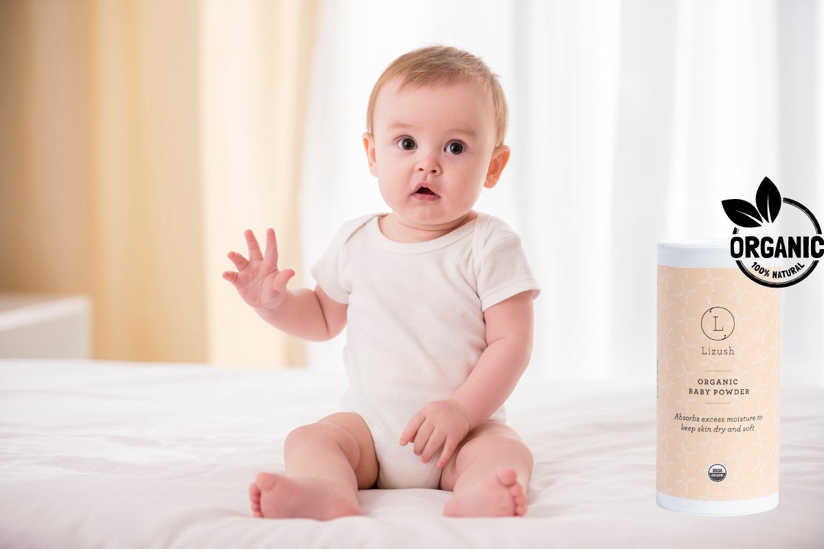 ORGANIC BABY POWDER - Talc Free-2