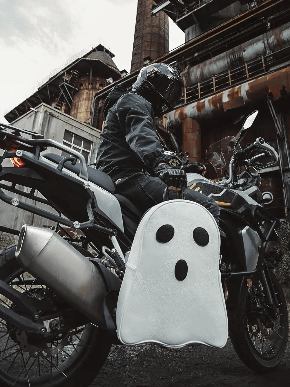Moon Darkside™ Ghost Motorcycle Backpack/Helmet Bag