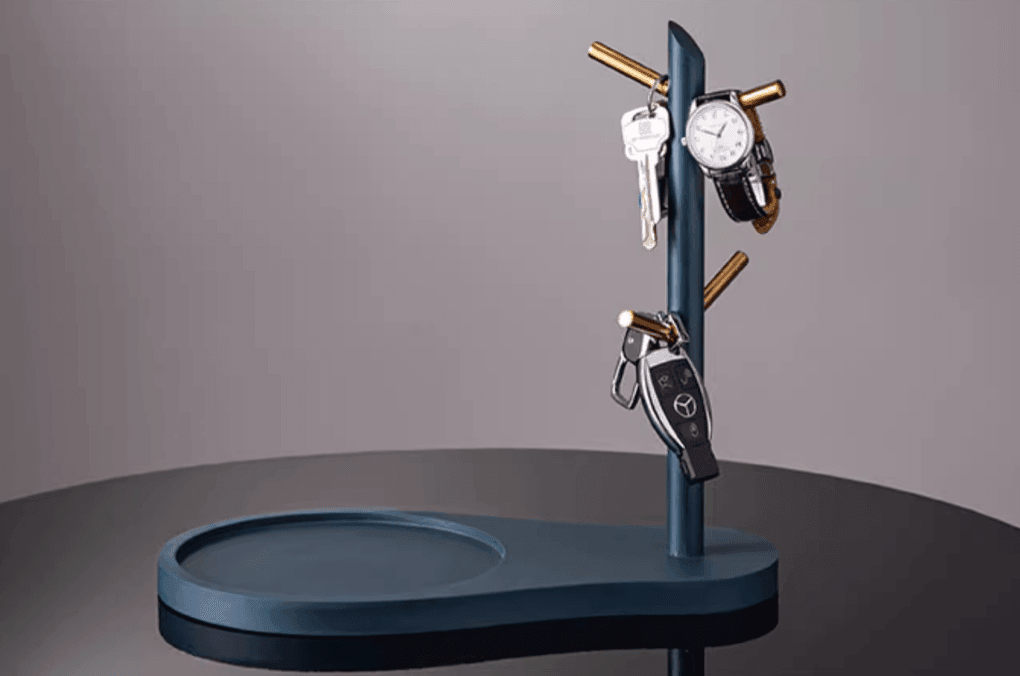 Moto Rider Themed Key Storage Decor