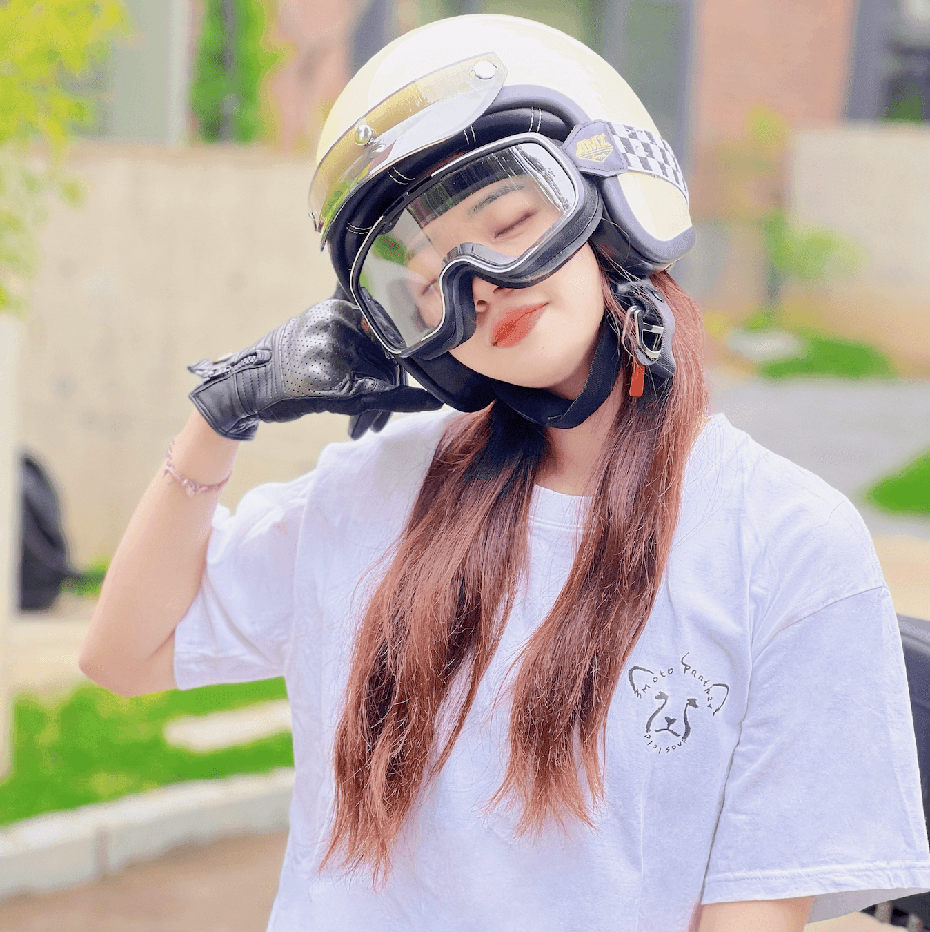 MotoPanthe™ Customizable Motorcycle Brand Logo T-shirt