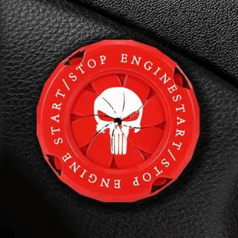 Motorcycle Igniter Cover- Central Logo Customizable