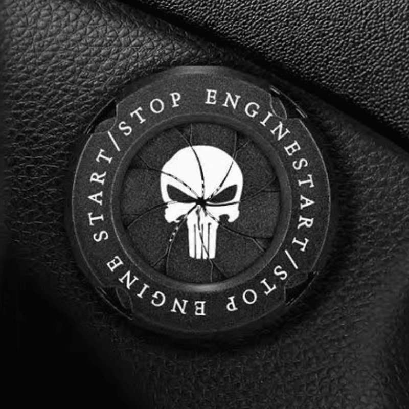 Motorcycle Igniter Cover- Central Logo Customizable