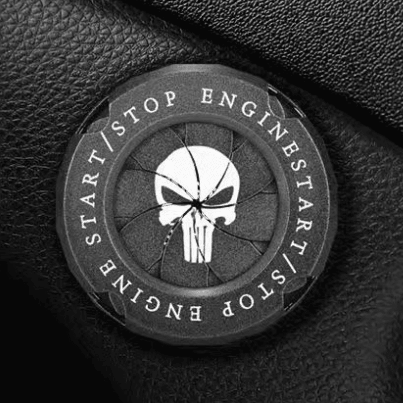 Motorcycle Igniter Cover- Central Logo Customizable