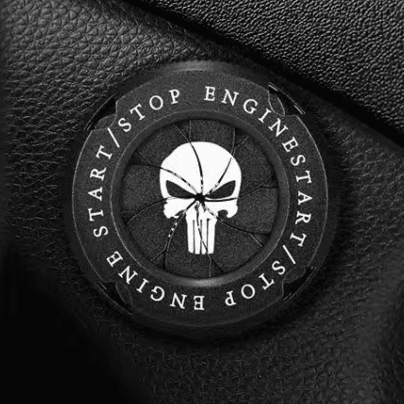 Motorcycle Igniter Cover- Central Logo Customizable