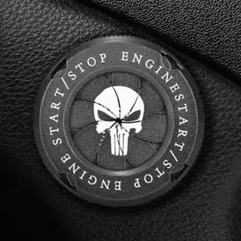 Motorcycle Igniter Cover- Central Logo Customizable