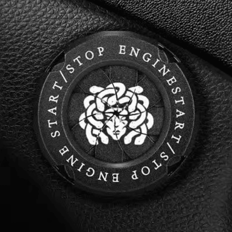 Motorcycle Igniter Cover- Central Logo Customizable