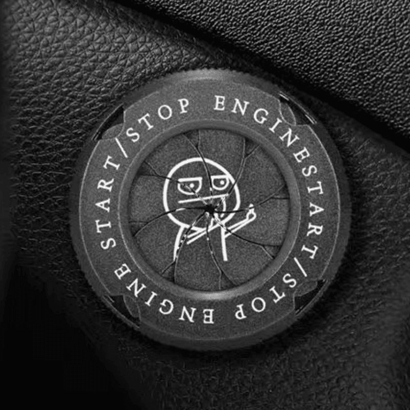 Motorcycle Igniter Cover- Central Logo Customizable
