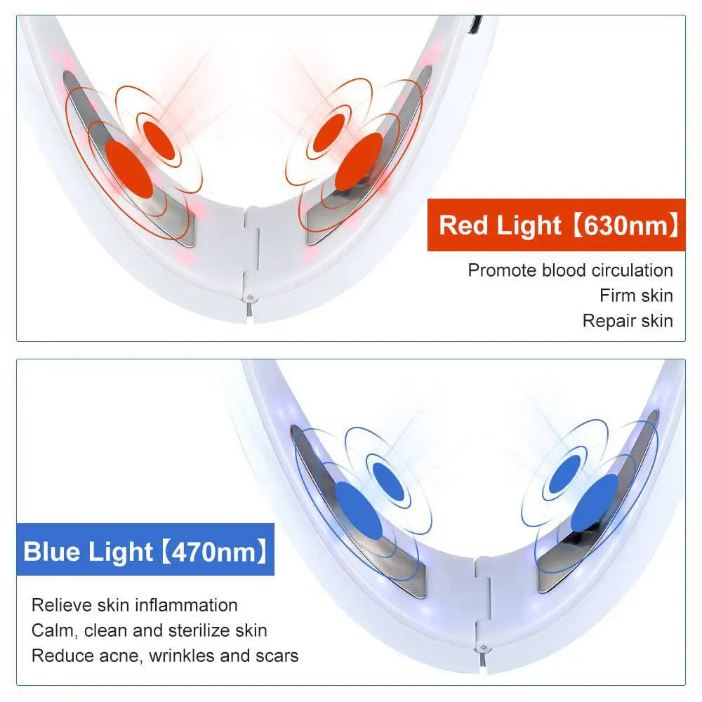 Multifunctional Facial Lifting LED Face Beauty Instrument