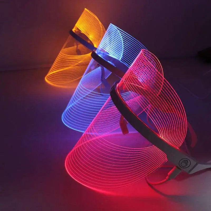 Multifunctional Facial Massager LED Beauty Mask
