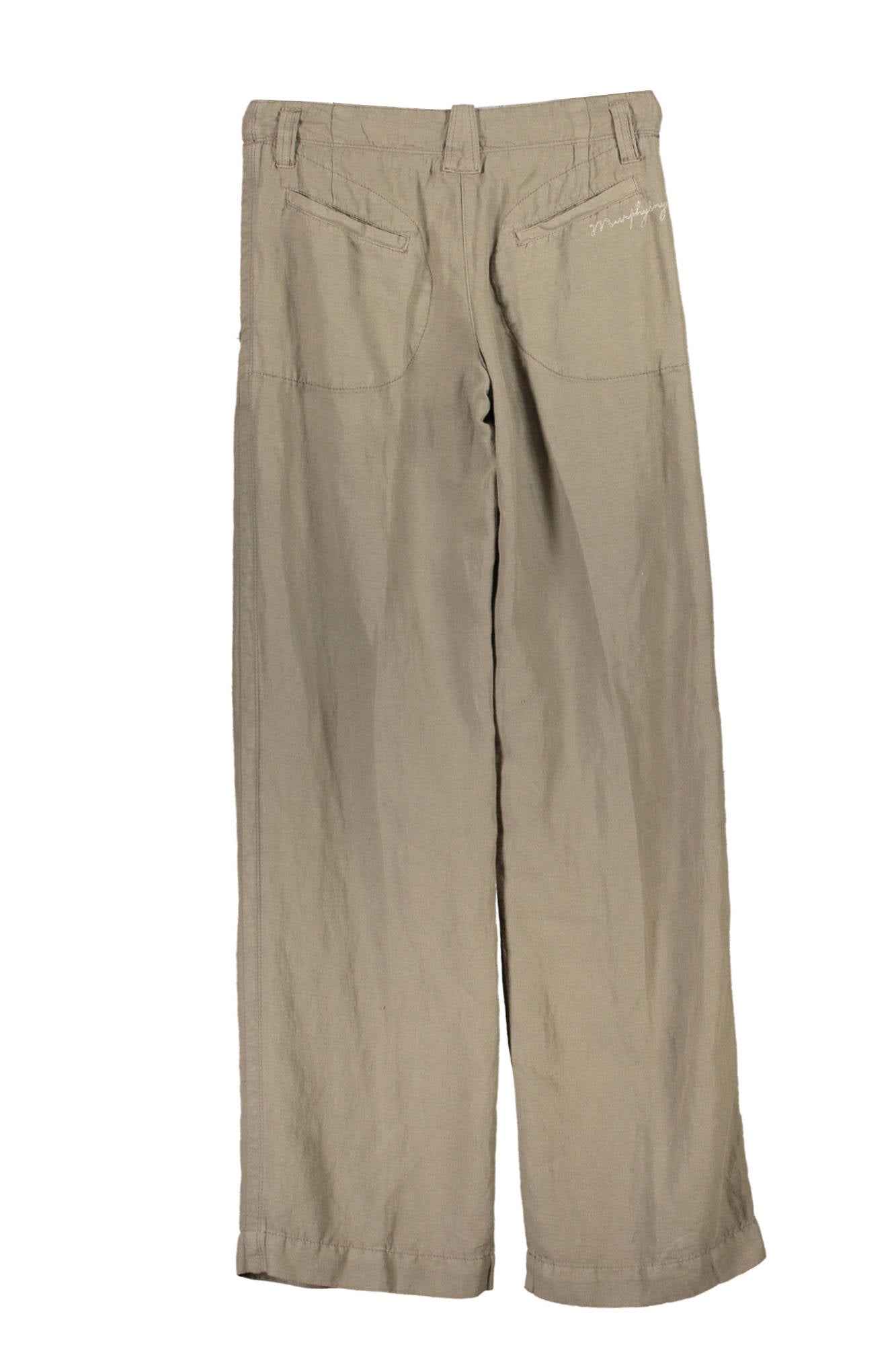 MURPHY&NYE BROWN MAN TROUSERS-1
