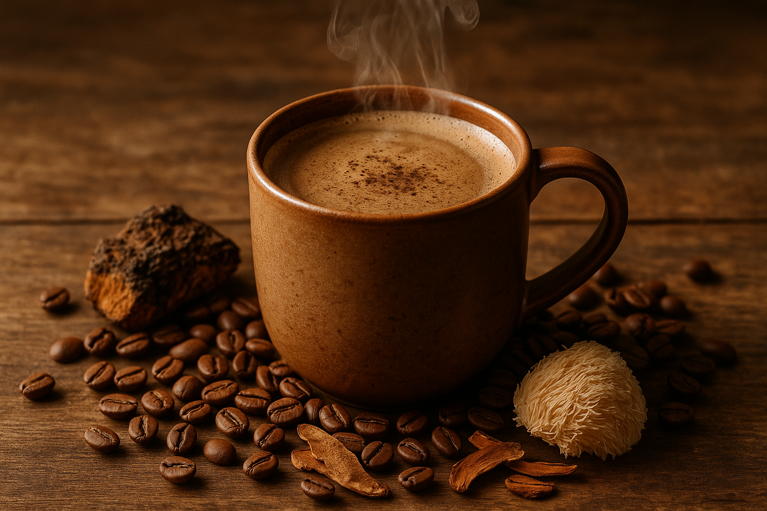 Coffee with Mushrooms Medium Roast-2