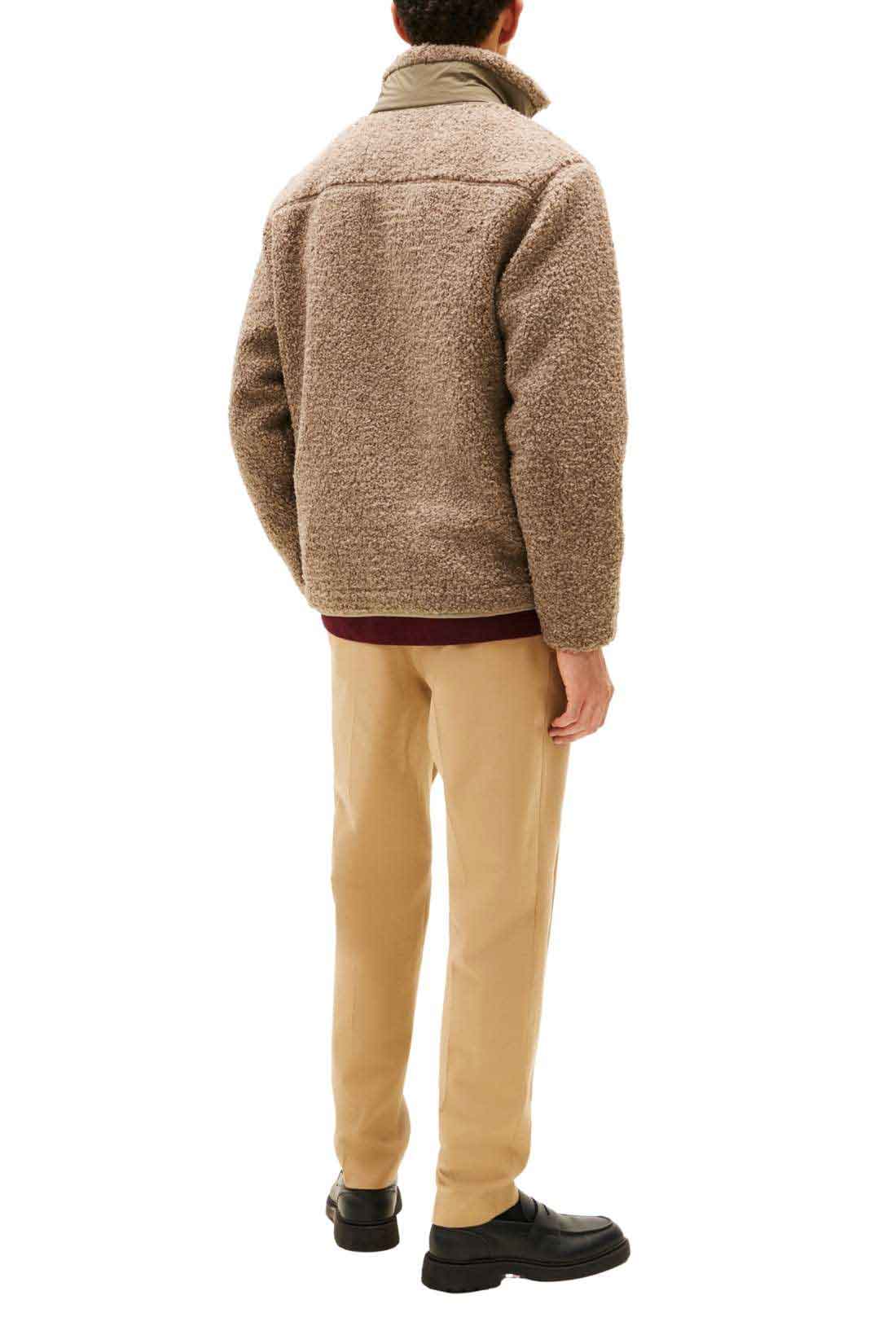TOMMY HILFIGER - Men's fleece with nylon details-2