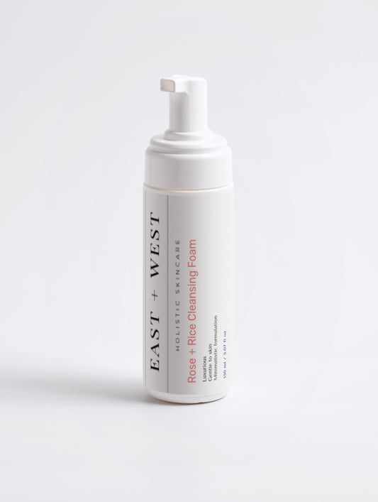 Rose + Rice Cleansing Foam (gentle cleanser) *organic