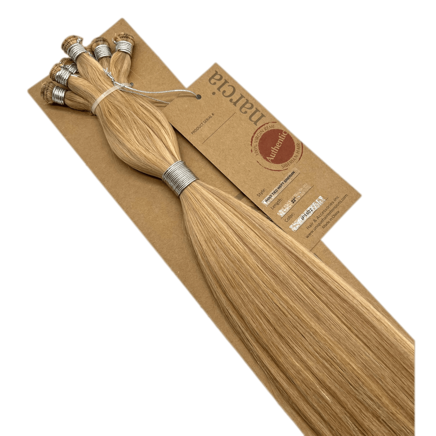 Narcia Remy Siberian -Hand Tied Weft 22''(100g)