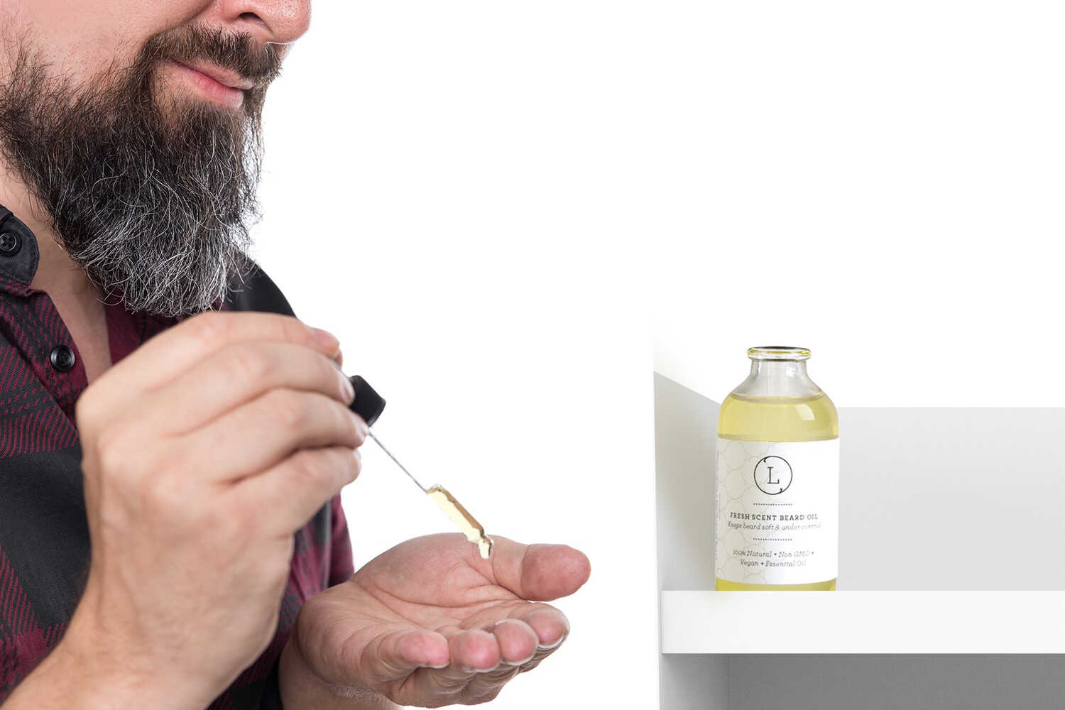 Natural Handmade Beard Oil, Beard Softener, Beard Moisture, Beard care-4