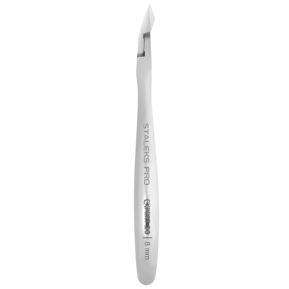 STALEKS PRO EXPERT 20 PROFESSIONAL CUTICLE NIPPERS 8 MM FULL JAW 0.31 INCH NE-20-8 - STALEKS-2