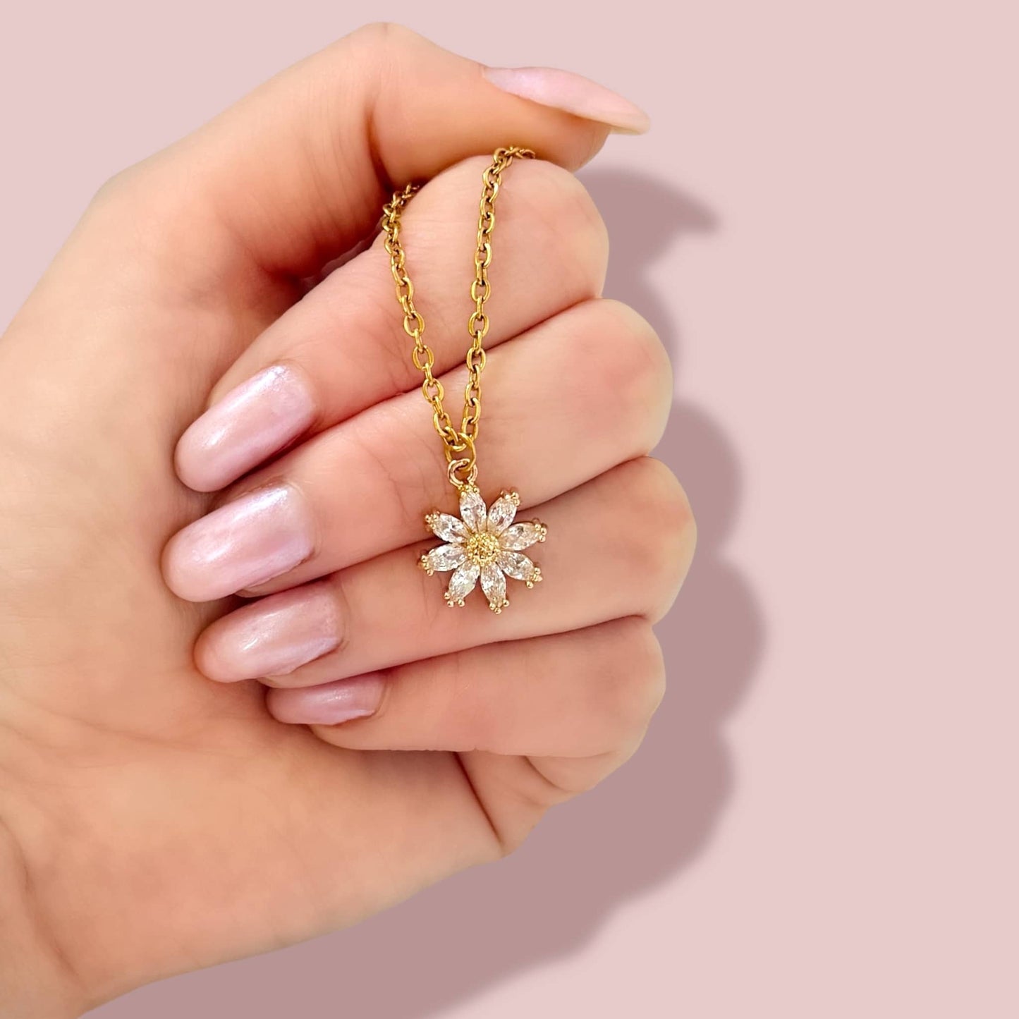 Necklace with Star Charm and Gift Box