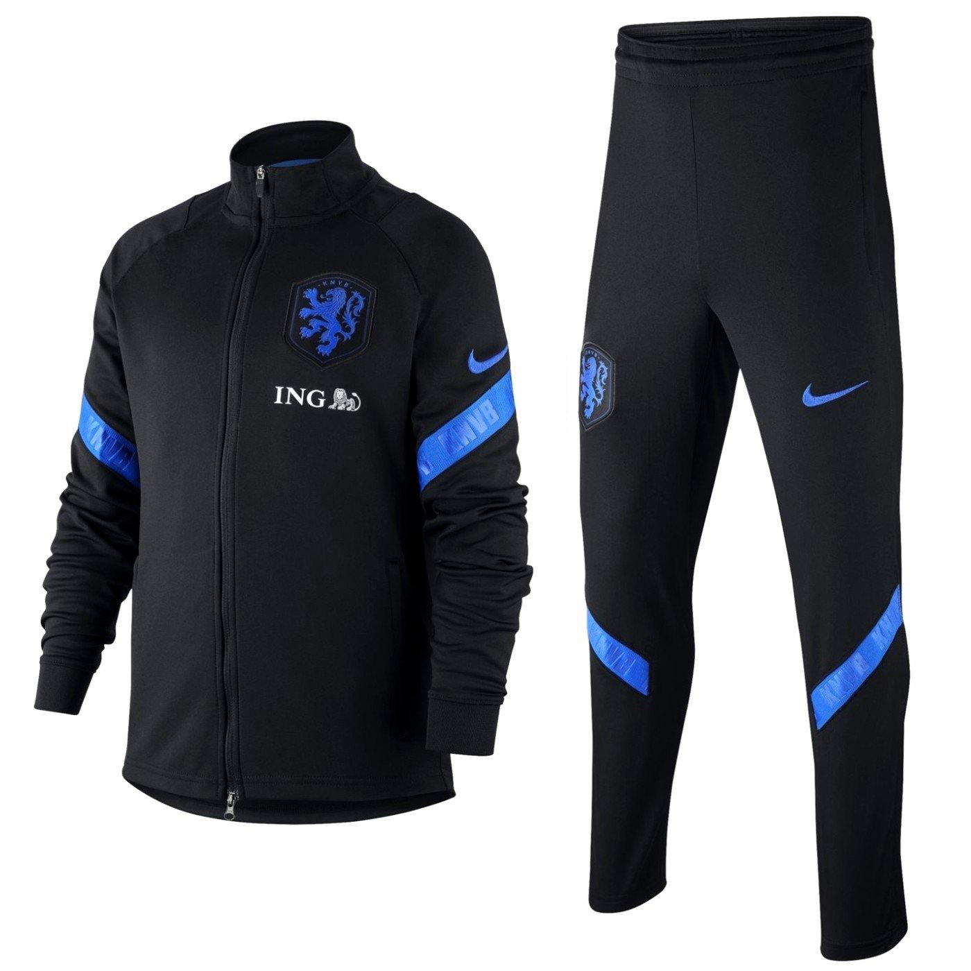 Kids - Netherlands training presentation Soccer tracksuit 2020/21 - Nike-0