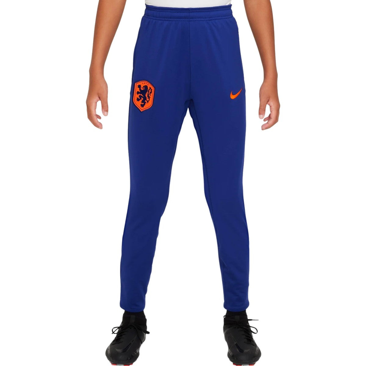 Kids - Netherlands training presentation soccer tracksuit 2024/25 - Nike-3