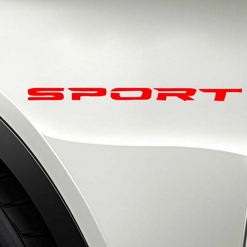 4PCS Reflective Sport Wheel Rim Decal Stickers – Racing Style Car Body & Hub Vinyl Set
