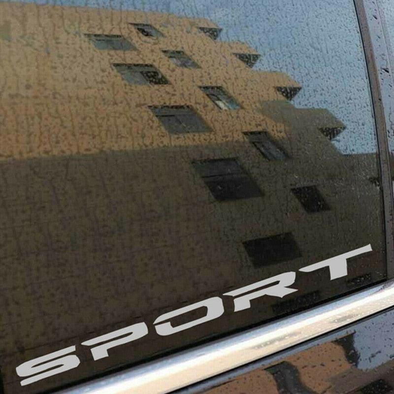 4PCS Reflective Sport Wheel Rim Decal Stickers – Racing Style Car Body & Hub Vinyl Set