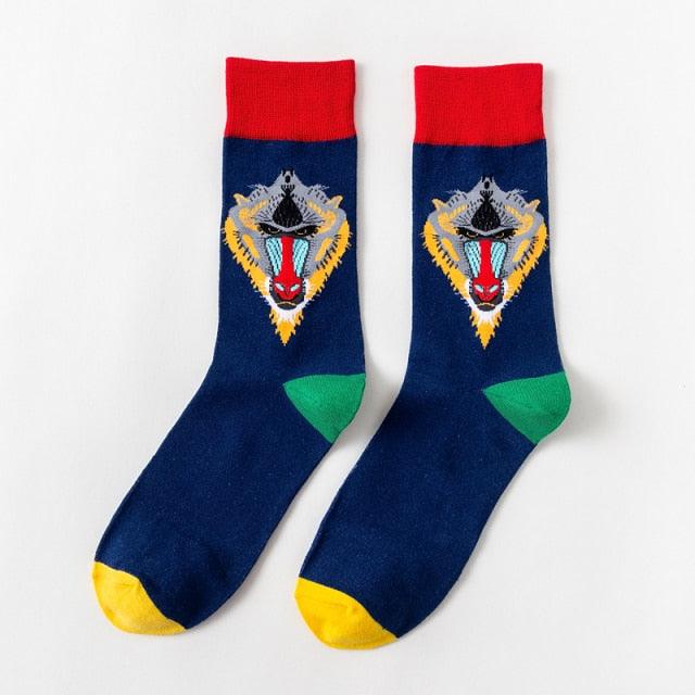 New Funny Women Fashion Harajuku Colorful Socks Cute Art Egg Series Personality Cotton Female socks Novelty Cotton Socks For Men And Women