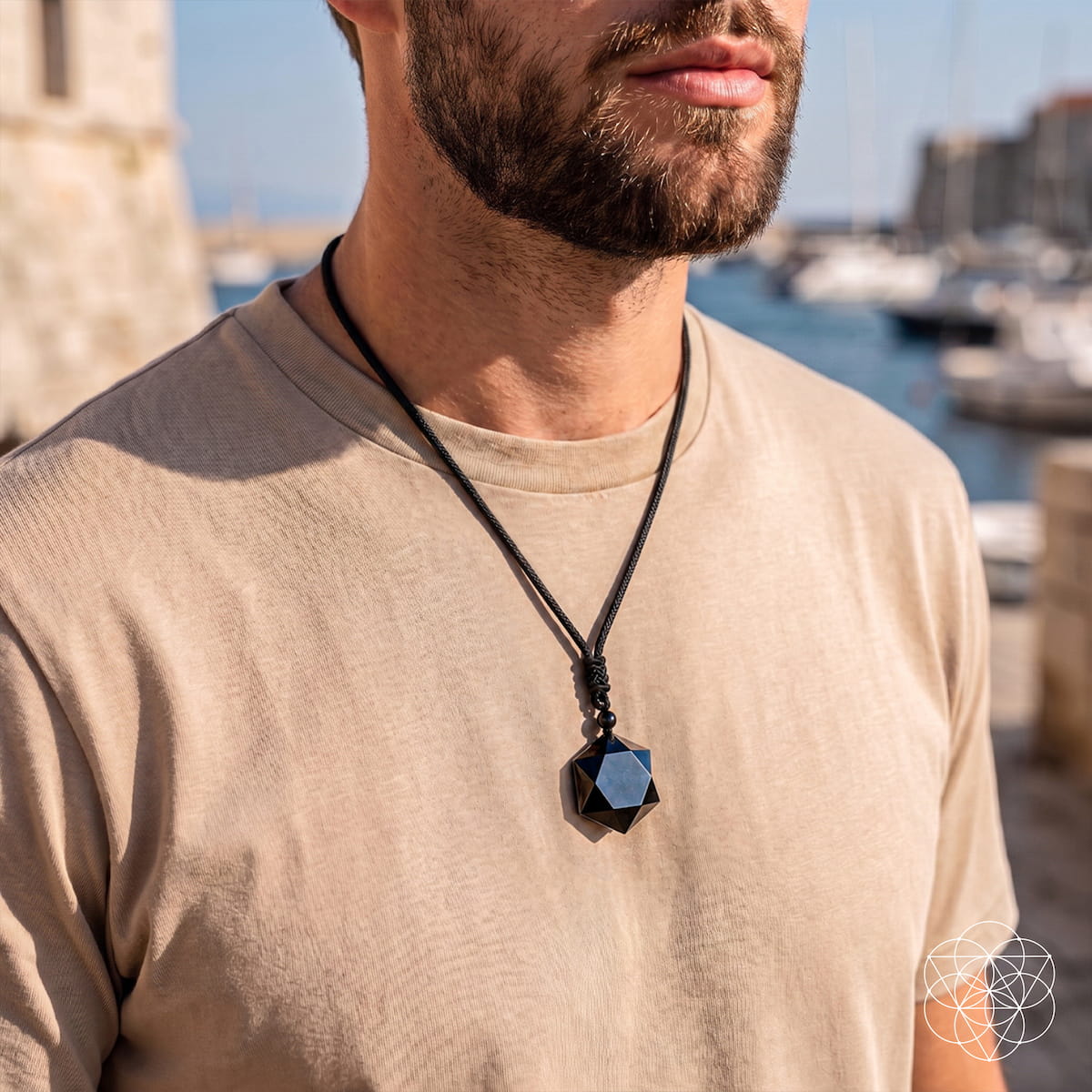 Premium Black Obsidian Talisman