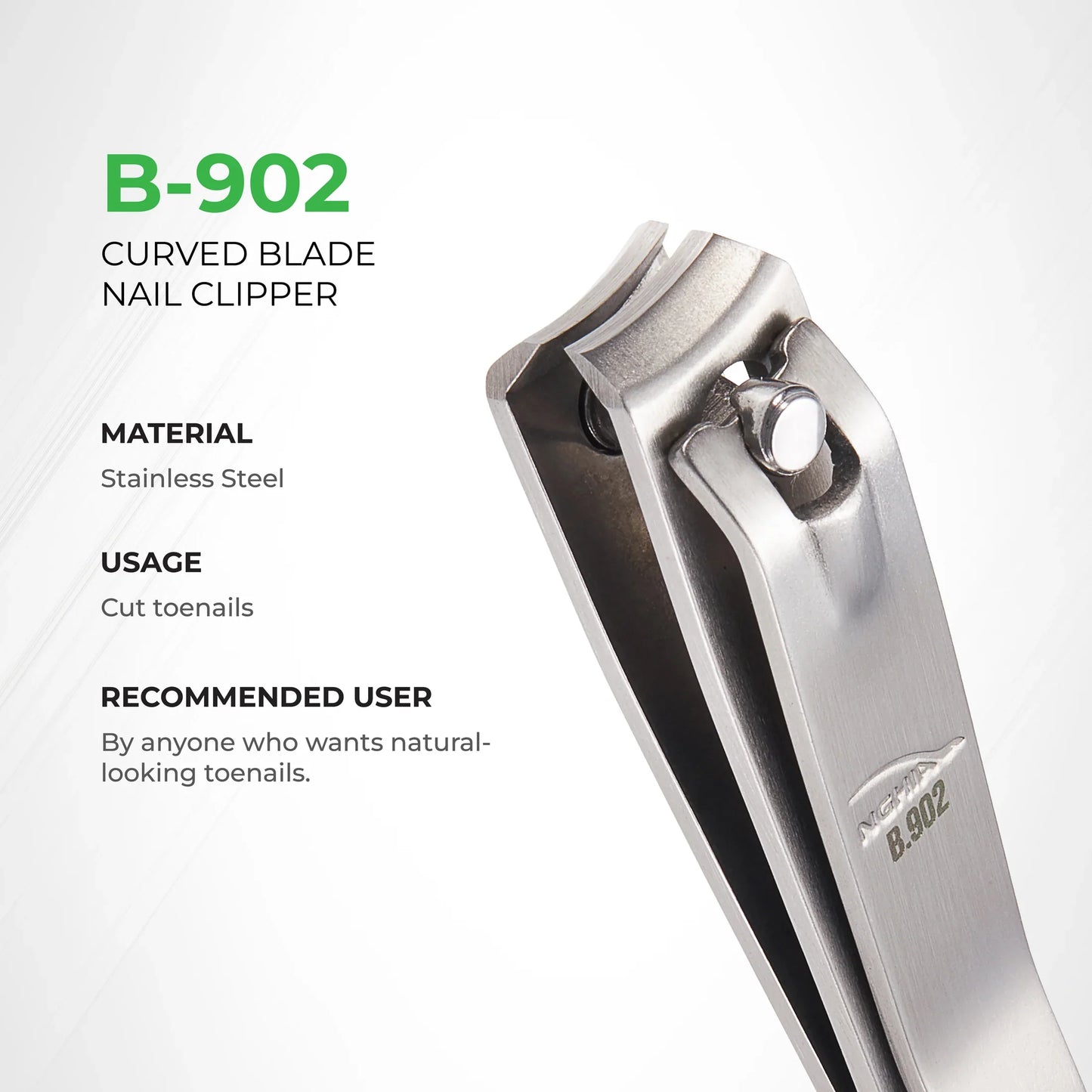 Nghia - B-902 Straight Blade Large Nail Clipper-2