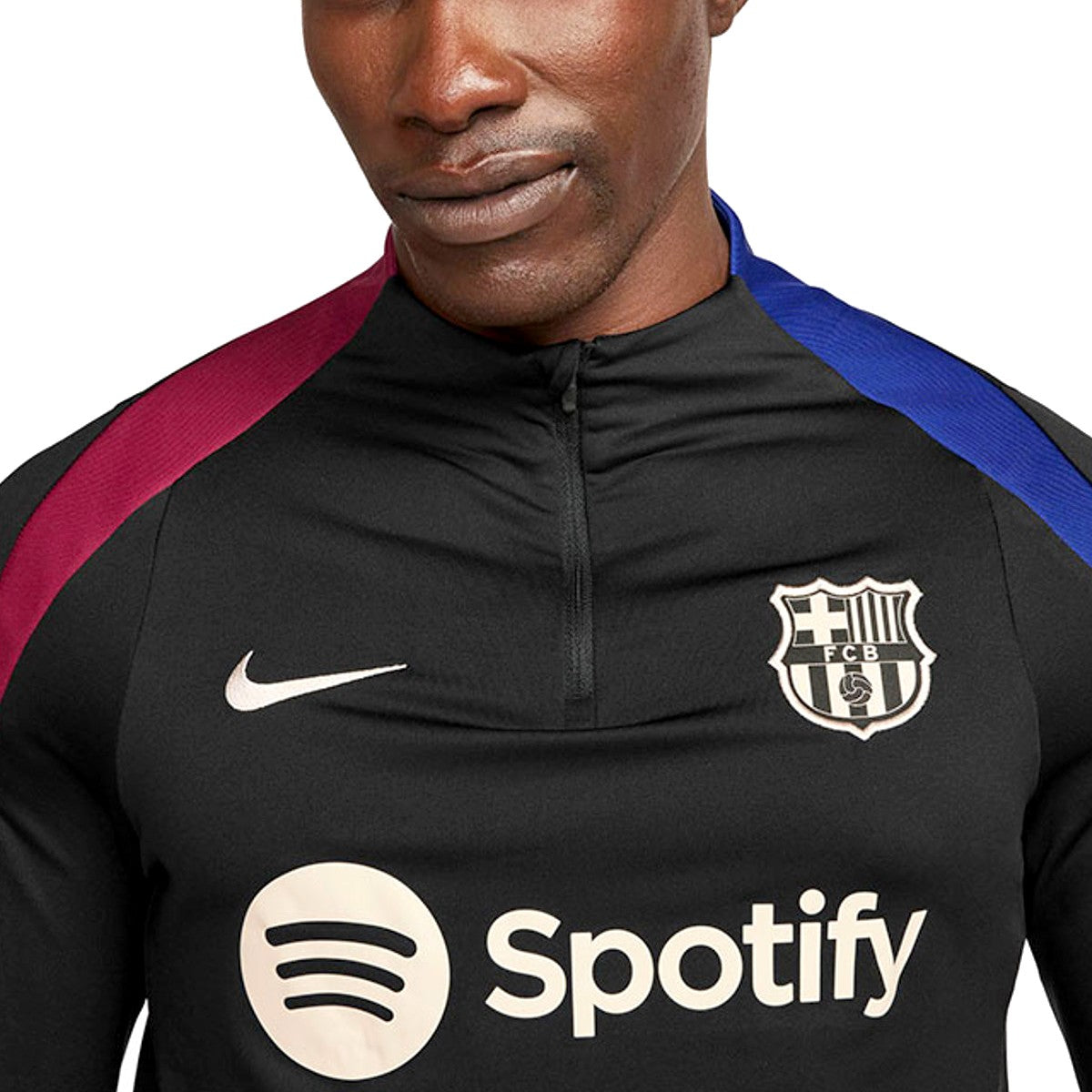 FC Barcelona black training technical soccer tracksuit 2024/25 - Nike