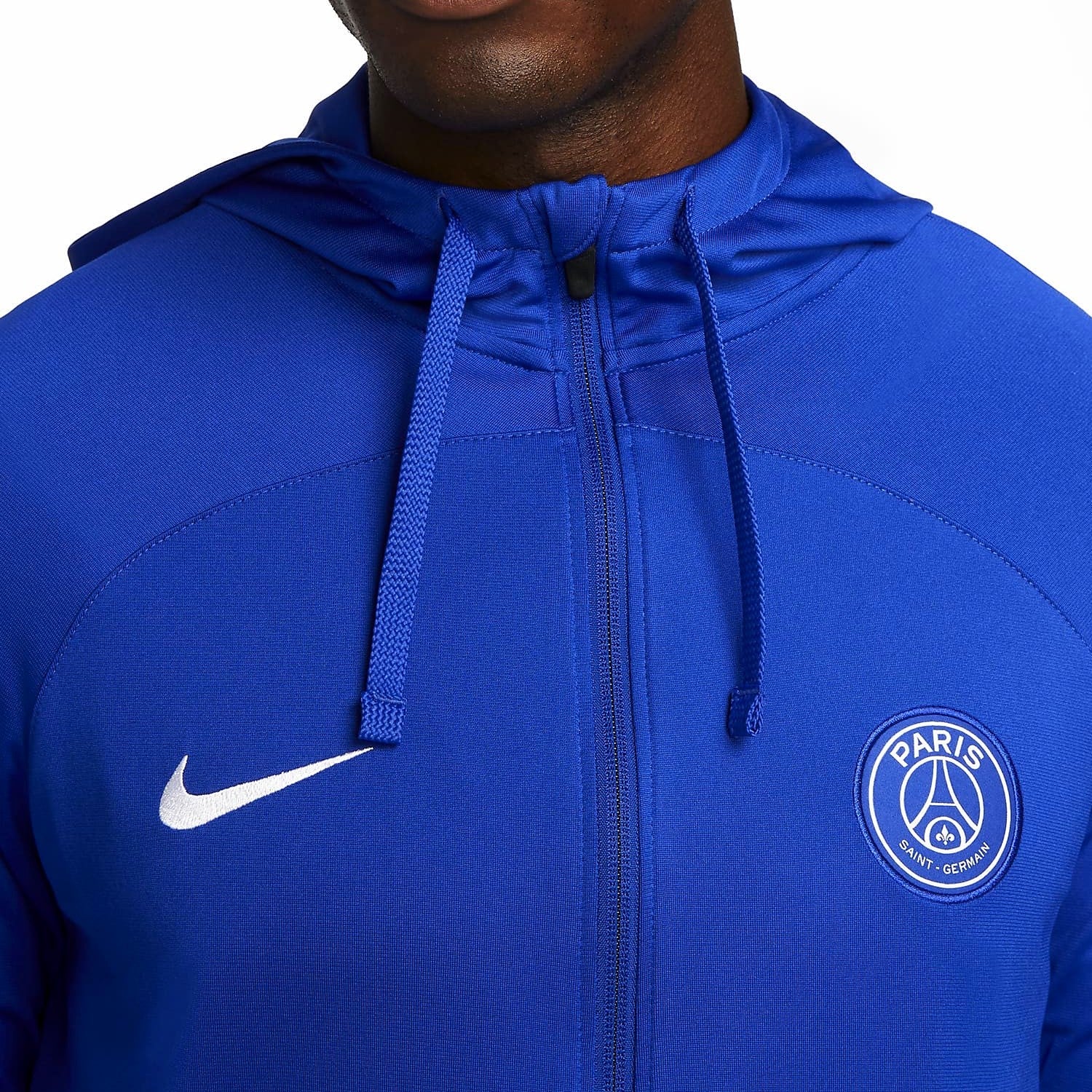 PSG blue training presentation hooded tracksuit 2022/23 - Nike-2