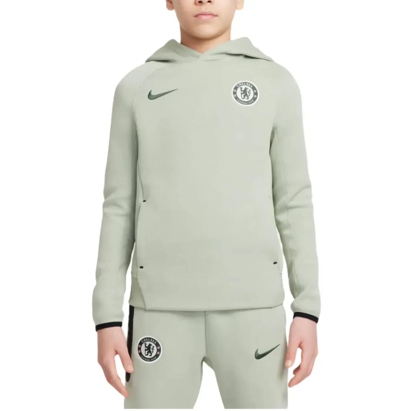 Kids - Chelsea FC Tech Fleece presentation sweat tracksuit 2025/26 - Nike-0